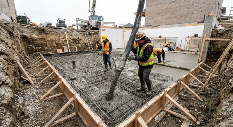 Basement Concrete Installation in Camden, NJ