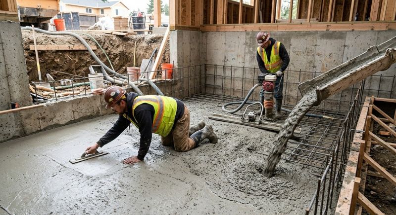Basement Concrete Installation in Claymont, DE