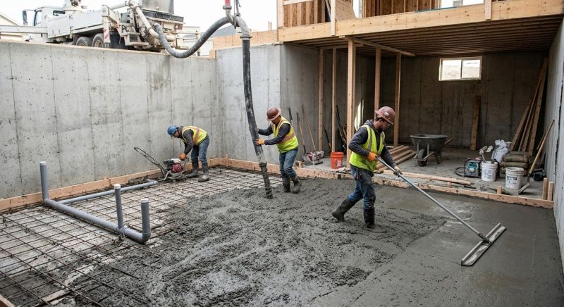 Basement Concrete Installation in Deptford, NJ