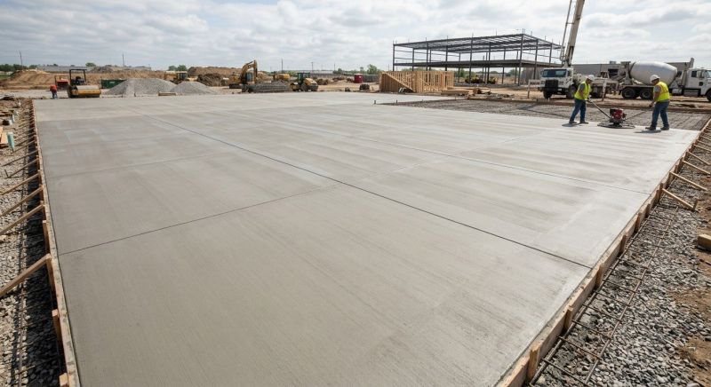 Commercial Slab Construction in Havertown, PA