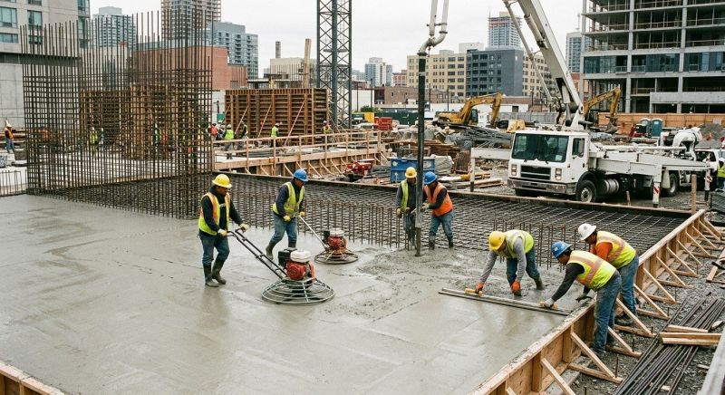 Commercial Slab Construction in Lansdowne, PA