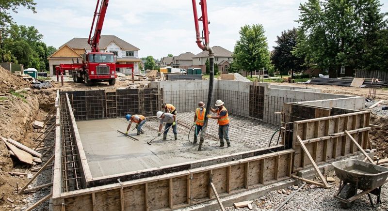 Concrete Basement Pouring in Camden County, NJ