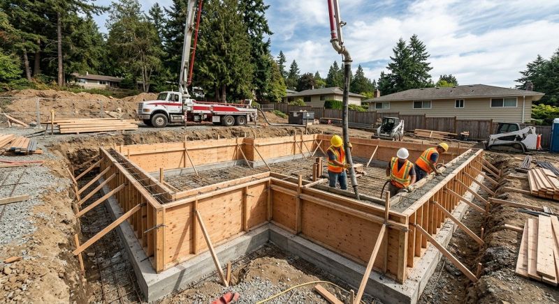 Concrete Foundation Installation in Marlton, NJ