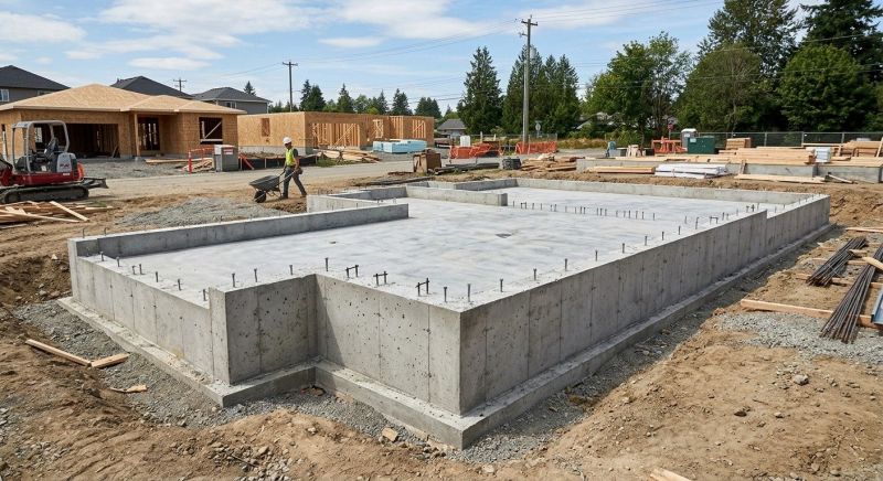 Concrete Foundation Pouring in Camden County, NJ