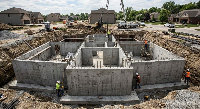 Foundation Construction in Bryn Mawr, PA