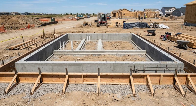 Foundation Construction in Lafayette Hill, PA