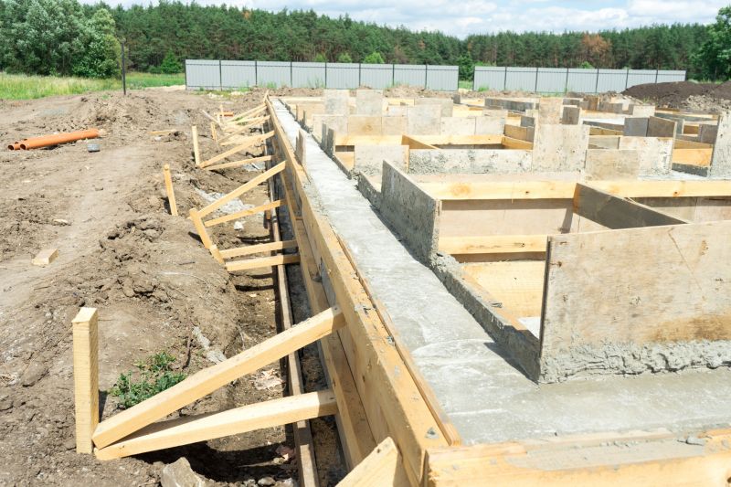 Foundation Footer Installation in Camden County, NJ