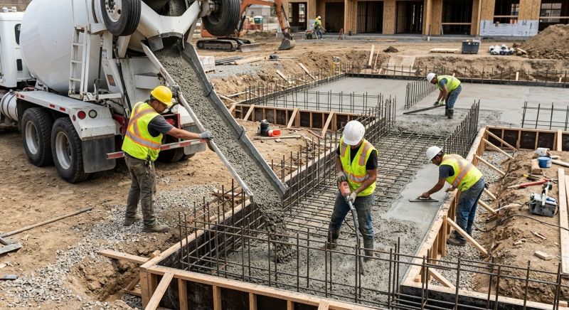Foundation Wall Pouring in Camden County, NJ
